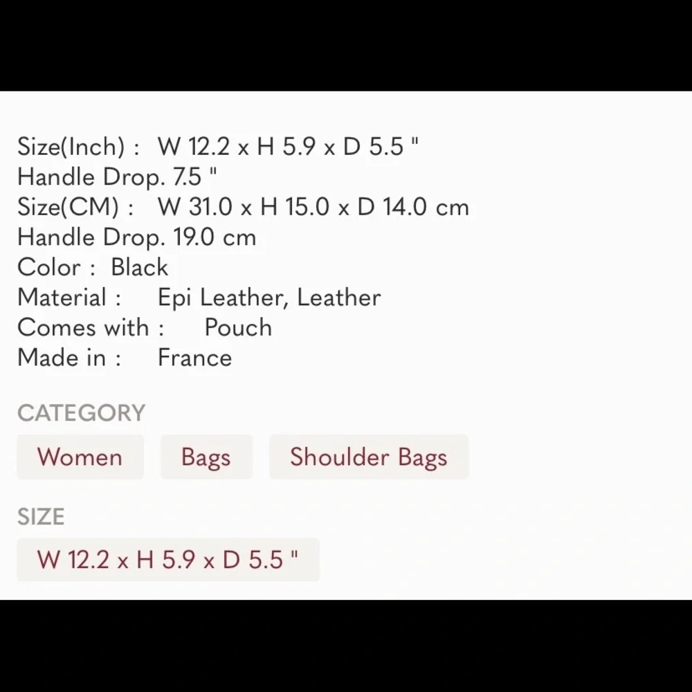 SALE🔥3pcs. Louis Vuitton Vintage Epi Soufflot bag & Pouch & Dust bag-Great CNDTN